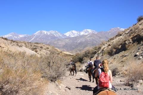 Mendoza Argentina Kelly McCusker  Horseback Riding Vacation in the Argentinean Andes